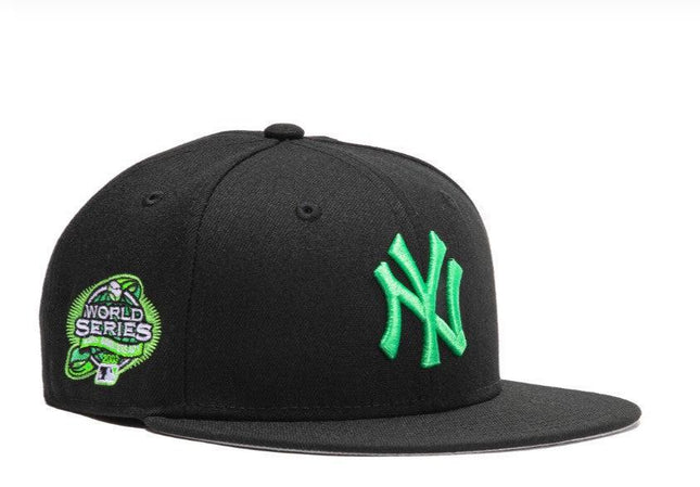 New Era x MLB Burger Pack 'New York Yankees 2003 World Series' 59Fifty Patch Fitted Hat (Hat Club Exclusive) - SOLE SERIOUSS (1)