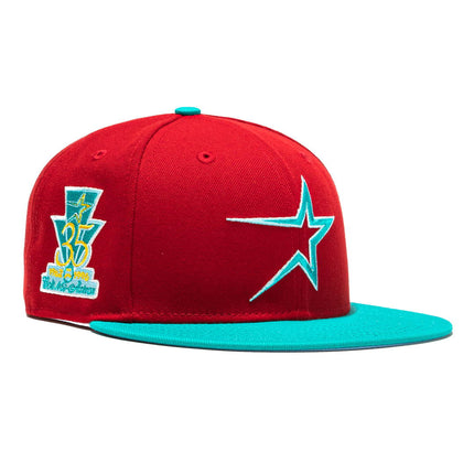 New Era x MLB Captain Planet 2.0 'Houston Astros 35th Anniversary' 59Fifty Patch Fitted Hat (Hat Club Exclusive) - SOLE SERIOUSS (1)