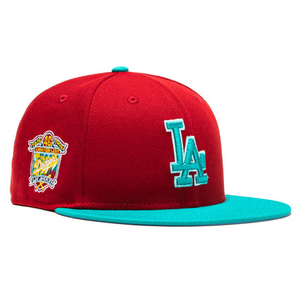 New Era x MLB Captain Planet 2.0 'Los Angeles Dodgers 40th Anniversary' 59Fifty Patch Fitted Hat (Hat Club Exclusive) - SOLE SERIOUSS (1)