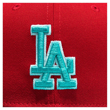 New Era x MLB Captain Planet 2.0 'Los Angeles Dodgers 40th Anniversary' 59Fifty Patch Fitted Hat (Hat Club Exclusive) - SOLE SERIOUSS (4)