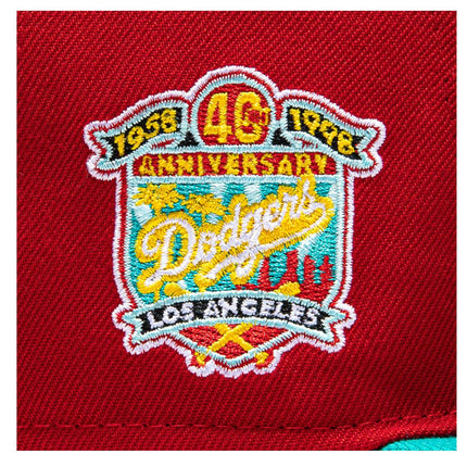 New Era x MLB Captain Planet 2.0 'Los Angeles Dodgers 40th Anniversary' 59Fifty Patch Fitted Hat (Hat Club Exclusive) - SOLE SERIOUSS (5)