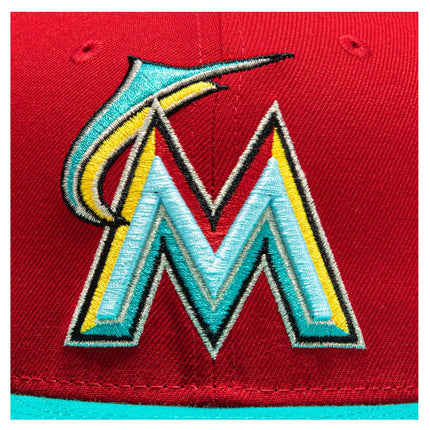 New Era x MLB Captain Planet 2.0 'Miami Marlins 2017 All-Star Game' 59Fifty Patch Fitted Hat (Hat Club Exclusive) - SOLE SERIOUSS (4)