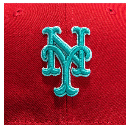 New Era x MLB Captain Planet 2.0 'New York Mets Shea Stadium' 59Fifty Patch Fitted Hat (Hat Club Exclusive) - SOLE SERIOUSS (4)