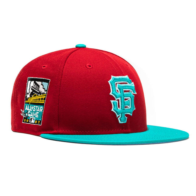 New Era x MLB Captain Planet 2.0 'San Francisco Giants 2007 All-Star Game' 59Fifty Patch Fitted Hat (Hat Club Exclusive) - SOLE SERIOUSS (1)