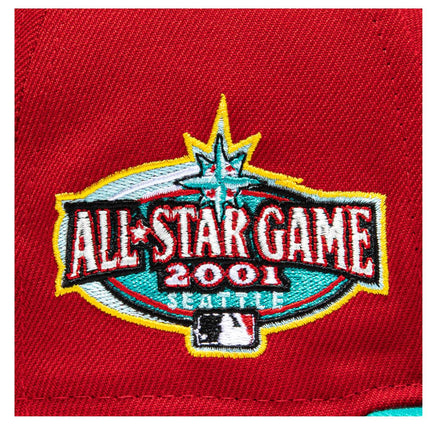 New Era x MLB Captain Planet 2.0 'Seattle Mariners 2001 All-Star Game' 59Fifty Patch Fitted Hat (Hat Club Exclusive) - SOLE SERIOUSS (5)