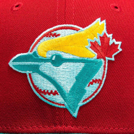 New Era x MLB Captain Planet 2.0 'Toronto Blue Jays 10th Anniversary' 59Fifty Patch Fitted Hat (Hat Club Exclusive) - SOLE SERIOUSS (4)