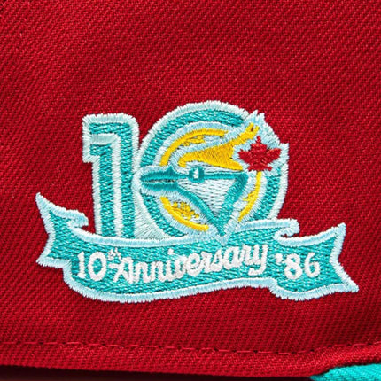 New Era x MLB Captain Planet 2.0 'Toronto Blue Jays 10th Anniversary' 59Fifty Patch Fitted Hat (Hat Club Exclusive) - SOLE SERIOUSS (5)