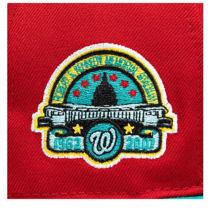 New Era x MLB Captain Planet 2.0 'Washington Nationals RFK Robert F. Kennedy Stadium' 59Fifty Patch Fitted Hat (Hat Club Exclusive) - SOLE SERIOUSS (5)