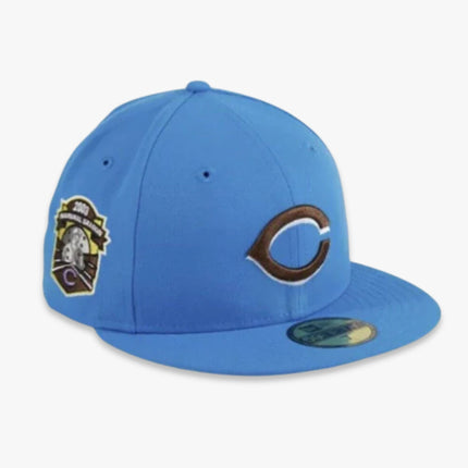 New Era x MLB Cereal Pack 'Cincinnati Reds 2003 Inaugural Season' (Cookie Crunch) 59Fifty Patch Fitted Hat (Hat Club Exclusive) - SOLE SERIOUSS (1)