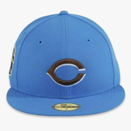 New Era x MLB Cereal Pack 'Cincinnati Reds 2003 Inaugural Season' (Cookie Crunch) 59Fifty Patch Fitted Hat (Hat Club Exclusive) - SOLE SERIOUSS (2)