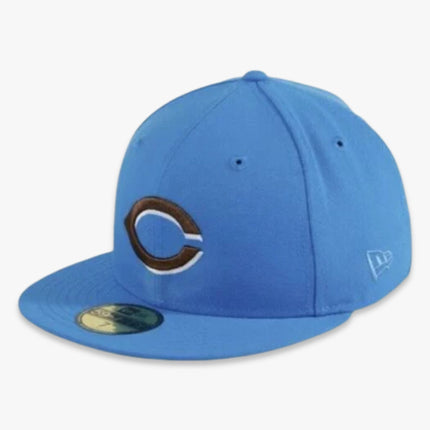 New Era x MLB Cereal Pack 'Cincinnati Reds 2003 Inaugural Season' (Cookie Crunch) 59Fifty Patch Fitted Hat (Hat Club Exclusive) - SOLE SERIOUSS (3)