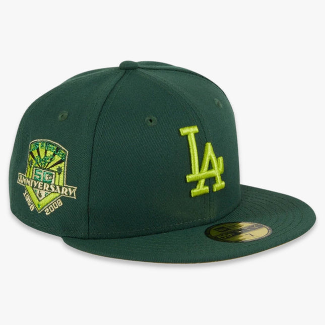 New Era x MLB Crocodile 'Los Angeles Dodgers 50th Anniversary' 59Fifty Patch Fitted Hat (Hat Club Exclusive) - SOLE SERIOUSS (1)