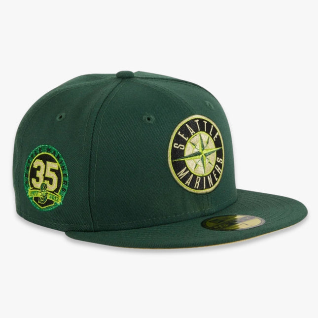New Era x MLB Crocodile 'Seattle Mariners 35th Anniversary' 59Fifty Patch Fitted Hat (Hat Club Exclusive) - SOLE SERIOUSS (1)
