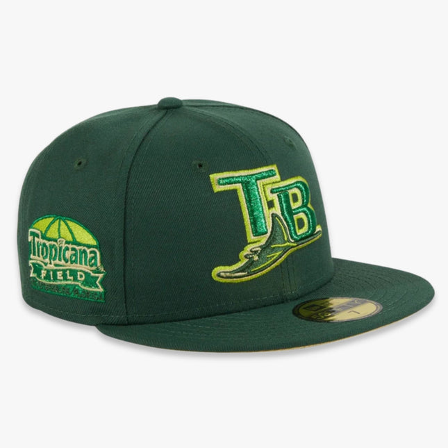 New Era x MLB Crocodile 'Tampa Rays Devil Rays Tropicana Field' 59Fifty Patch Fitted Hat (Hat Club Exclusive) - SOLE SERIOUSS (1)