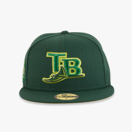 New Era x MLB Crocodile 'Tampa Rays Devil Rays Tropicana Field' 59Fifty Patch Fitted Hat (Hat Club Exclusive) - SOLE SERIOUSS (2)