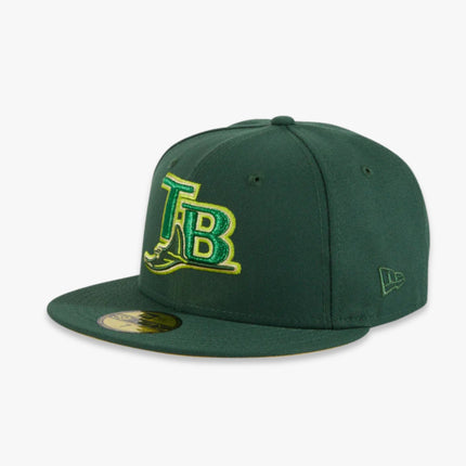 New Era x MLB Crocodile 'Tampa Rays Devil Rays Tropicana Field' 59Fifty Patch Fitted Hat (Hat Club Exclusive) - SOLE SERIOUSS (3)