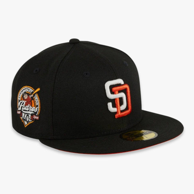 New Era x MLB Glow My God 'San Diego Padres 40th Anniversary' 59Fifty Patch Fitted Hat (Hat Club Exclusive) - SOLE SERIOUSS (1)