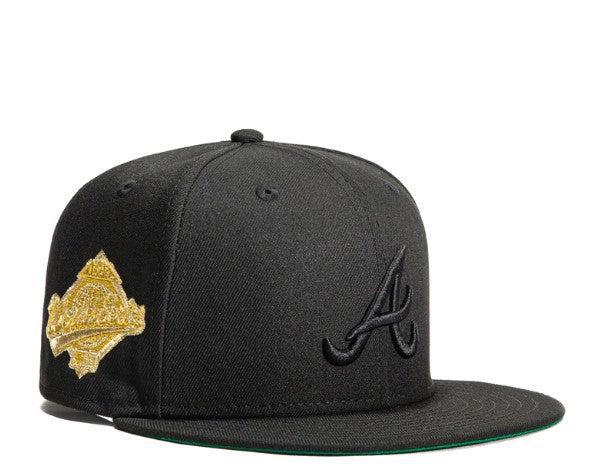 New Era x MLB Gold Digger 'Atlanta Braves 1995 World Series' 59Fifty Patch Fitted Hat (Hat Club Exclusive) - SOLE SERIOUSS (1)