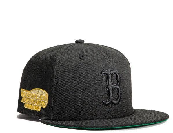 New Era x MLB Gold Digger 'Boston Red Sox 2004 World Series' 59Fifty Patch Fitted Hat (Hat Club Exclusive) - SOLE SERIOUSS (1)