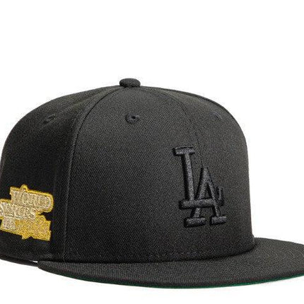 New Era x MLB Gold Digger 'Los Angeles Dodgers 1981 World Series' 59Fifty Patch Fitted Hat (Hat Club Exclusive) - SOLE SERIOUSS (1)