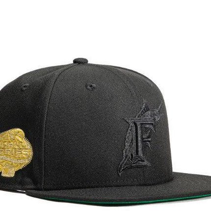 New Era x MLB Gold Digger 'Miami Marlins 2003 World Series' 59Fifty Patch Fitted Hat (Hat Club Exclusive) - SOLE SERIOUSS (1)