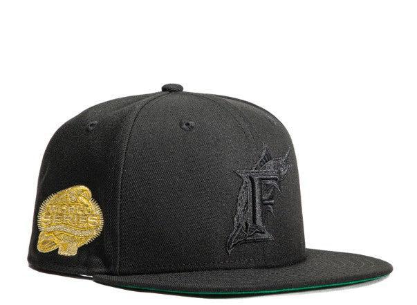 New Era x MLB Gold Digger 'Miami Marlins 2003 World Series' 59Fifty Patch Fitted Hat (Hat Club Exclusive) - SOLE SERIOUSS (1)