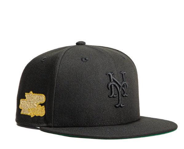 New Era x MLB Gold Digger 'New York Mets 1986 World Series' 59Fifty Patch Fitted Hat (Hat Club Exclusive) - SOLE SERIOUSS (1)