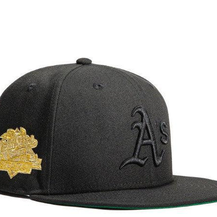 New Era x MLB Gold Digger 'Oakland Athletics 1989 World Series' 59Fifty Patch Fitted Hat (Hat Club Exclusive) - SOLE SERIOUSS (1)