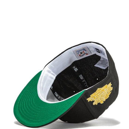 New Era x MLB Gold Digger 'Oakland Athletics 1989 World Series' 59Fifty Patch Fitted Hat (Hat Club Exclusive) - SOLE SERIOUSS (3)