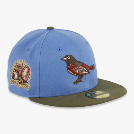 New Era x MLB Great Outdoors 'Baltimore Orioles 50th Anniversary' 59Fifty Patch Fitted Hat (Hat Club Exclusive) - SOLE SERIOUSS (1)