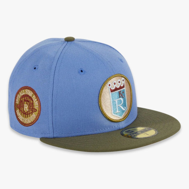 New Era x MLB Great Outdoors 'Kansas City Royals 1973 All-Star Game' 59Fifty Patch Fitted Hat (Hat Club Exclusive) - SOLE SERIOUSS (1)