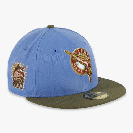 New Era x MLB Great Outdoors 'Miami Marlins 1993 Inaugural Year' 59Fifty Patch Fitted Hat (Hat Club Exclusive) - SOLE SERIOUSS (1)