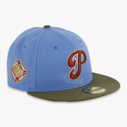 New Era x MLB Great Outdoors 'Philadelphia Phillies 100th Anniversary' 59Fifty Patch Fitted Hat (Hat Club Exclusive) - SOLE SERIOUSS (1)