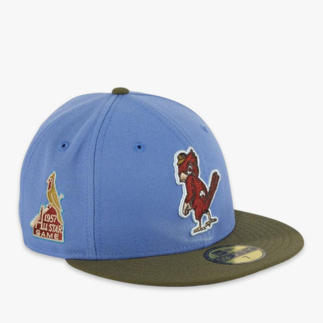 New Era x MLB Great Outdoors 'St. Louis Cardinals 1957 All-Star Game' 59Fifty Patch Fitted Hat (Hat Club Exclusive) - SOLE SERIOUSS (1)