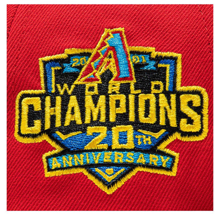 New Era x MLB Hat Wheels 'Arizona Diamondbacks 20th Anniversary World Champions' 59Fifty Patch Fitted Hat (Hat Club Exclusive) - SOLE SERIOUSS (5)