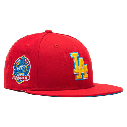 New Era x MLB Hat Wheels 'Los Angeles Dodgers 60th Anniversary' 59Fifty Patch Fitted Hat (Hat Club Exclusive) - SOLE SERIOUSS (1)