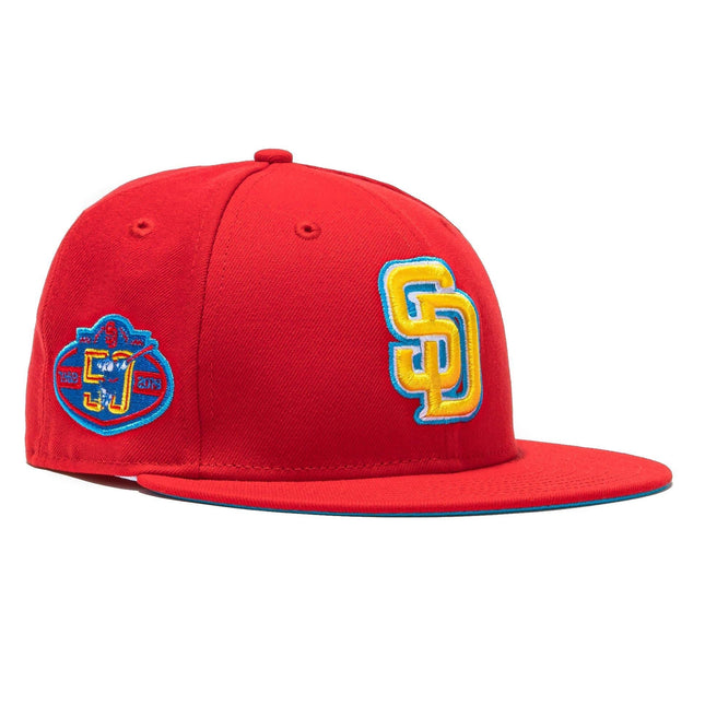 New Era x MLB Hat Wheels 'San Diego Padres 50th Anniversary' 59Fifty Patch Fitted Hat (Hat Club Exclusive) - SOLE SERIOUSS (1)