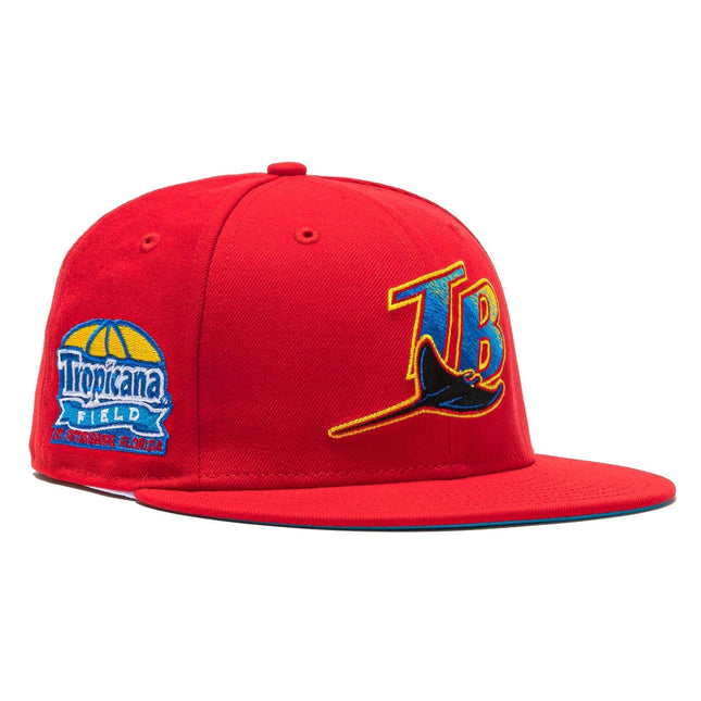 New Era x MLB Hat Wheels 'Tampa Bay Rays Tropicana Field' 59Fifty Patch Fitted Hat (Hat Club Exclusive) - SOLE SERIOUSS (1)