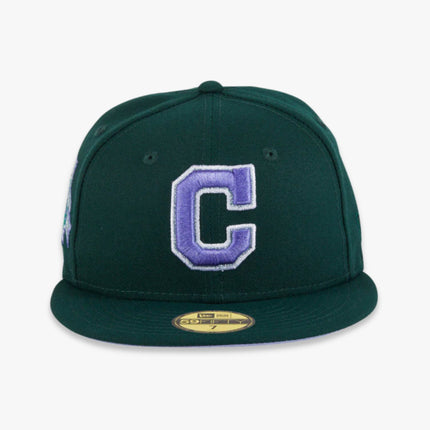 New Era x MLB Lavender Fields 'Cleveland Indians Jacobs Field' 59Fifty Patch Fitted Hat (Hat Club Exclusive) - SOLE SERIOUSS (2)