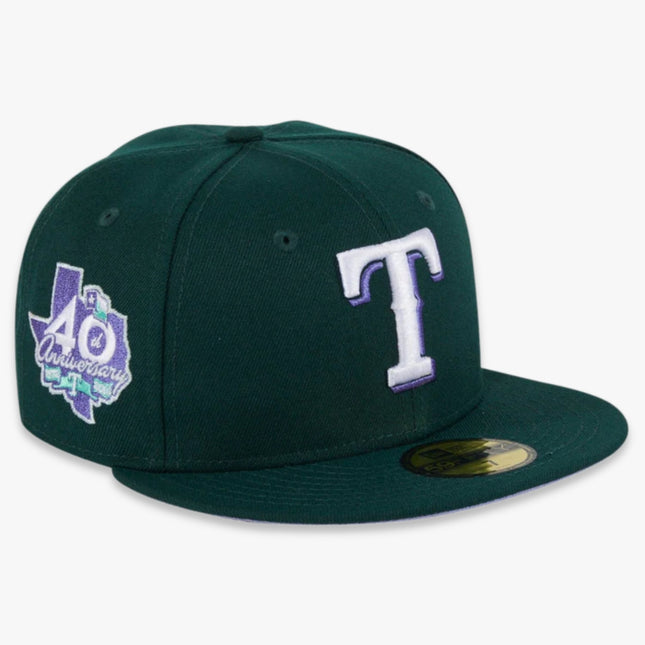 New Era x MLB Lavender Fields 'Texas Rangers 40th Anniversary' 59Fifty Patch Fitted Hat (Hat Club Exclusive) - SOLE SERIOUSS (1)