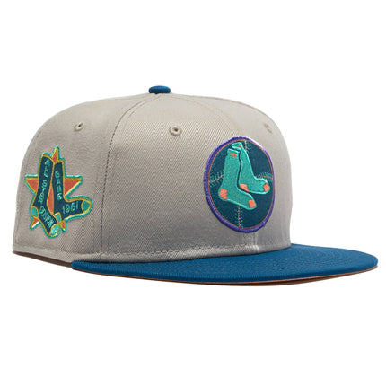 New Era x MLB Ocean Drive 'Boston Red Sox 1961 All-Star Game' 59Fifty Patch Fitted Hat (Hat Club Exclusive) - SOLE SERIOUSS (1)