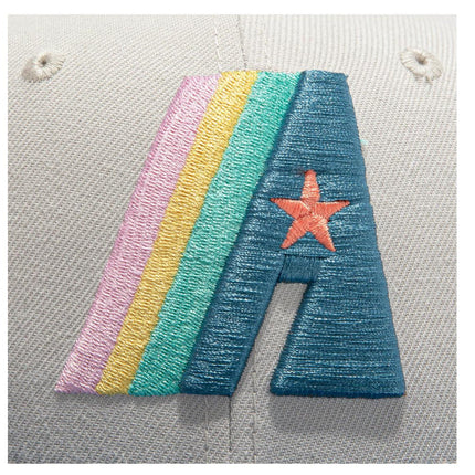 New Era x MLB Ocean Drive 'Houston Astros 50th Anniversary' 59Fifty Patch Fitted Hat (Hat Club Exclusive) - SOLE SERIOUSS (4)