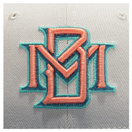 New Era x MLB Ocean Drive 'Milwaukee Brewers 25th Anniversary' 59Fifty Patch Fitted Hat (Hat Club Exclusive) - SOLE SERIOUSS (4)