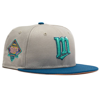 New Era x MLB Ocean Drive 'Minnesota Twins 30th Anniversary' 59Fifty Patch Fitted Hat (Hat Club Exclusive) - SOLE SERIOUSS (1)