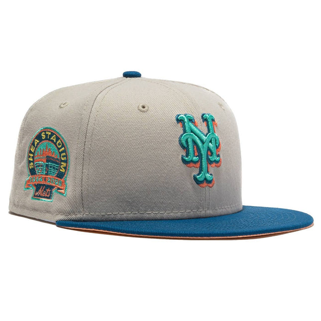 New Era x MLB Ocean Drive 'New York Mets Shea Stadium' 59Fifty Patch Fitted Hat (Hat Club Exclusive) - SOLE SERIOUSS (1)