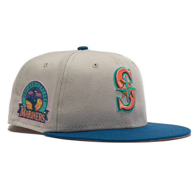 New Era x MLB Ocean Drive 'Seattle Mariners 30th Anniversary' 59Fifty Patch Fitted Hat (Hat Club Exclusive) - SOLE SERIOUSS (1)