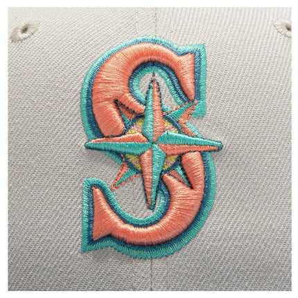 New Era x MLB Ocean Drive 'Seattle Mariners 30th Anniversary' 59Fifty Patch Fitted Hat (Hat Club Exclusive) - SOLE SERIOUSS (4)