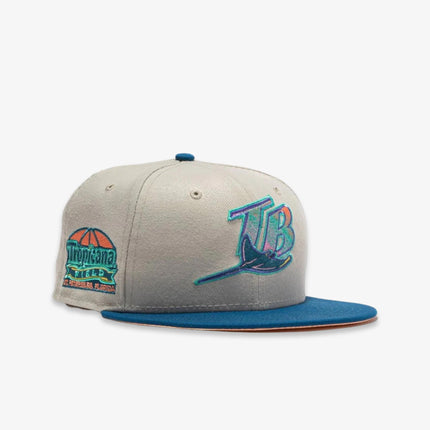 New Era x MLB Ocean Drive 'Tampa Bay Rays Tropicana Field' 59Fifty Patch Fitted Hat (Hat Club Exclusive) - SOLE SERIOUSS (1)