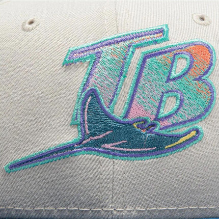 New Era x MLB Ocean Drive 'Tampa Bay Rays Tropicana Field' 59Fifty Patch Fitted Hat (Hat Club Exclusive) - SOLE SERIOUSS (4)