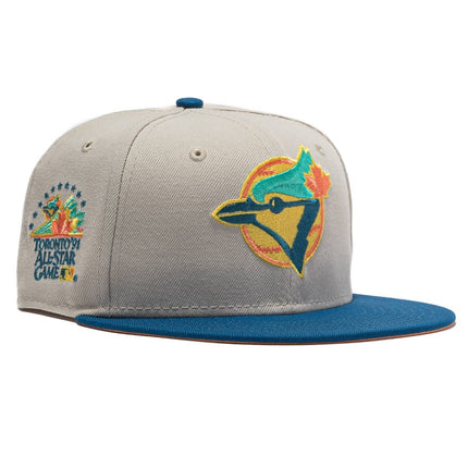 New Era x MLB Ocean Drive 'Toronto Blue Jays 1991 All-Star Game' 59Fifty Patch Fitted Hat (Hat Club Exclusive) - SOLE SERIOUSS (1)